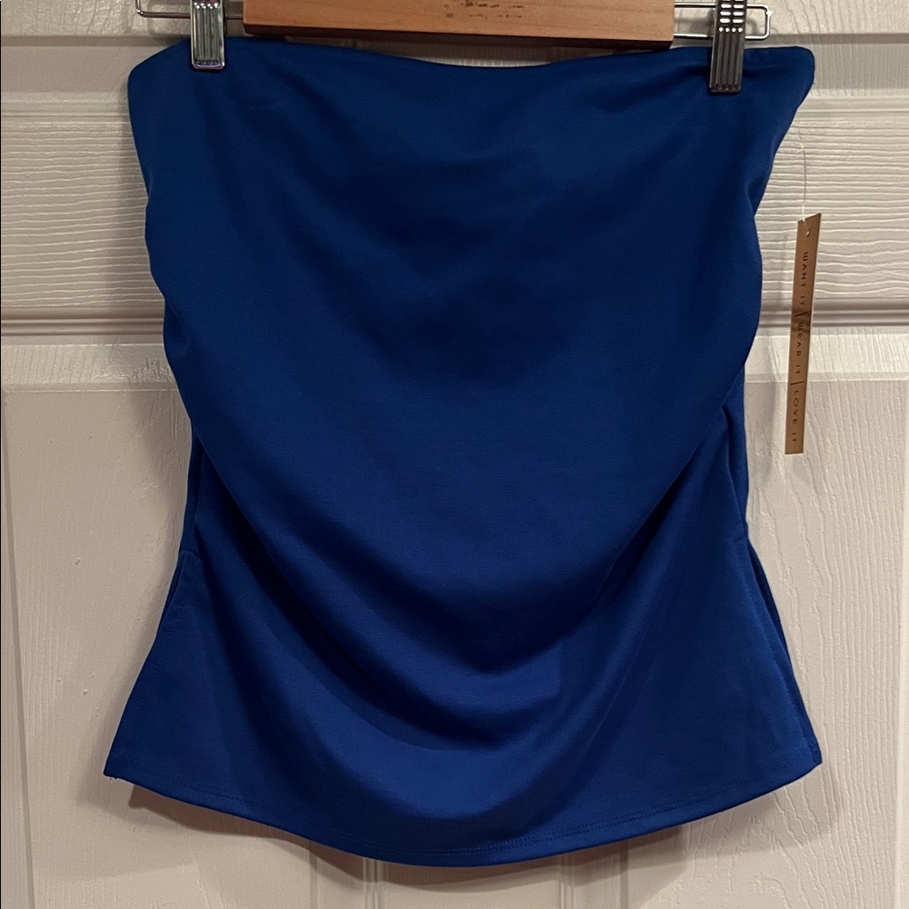Almost Famous Royal Blue Top